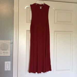 Reddish/ burnt orange tank top dress